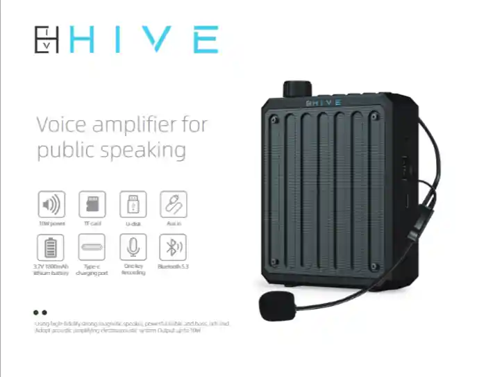 Hive Voice Amplifier for Public Speaking (M300)